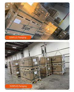 Système d'alimentation hybride en silicium monocristallin haute efficacité 10kW 20kW 30kW Stockage d'énergie domestique Batterie LiFePO4 sur réseau complète - Product Image 6