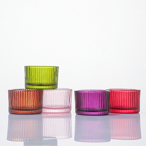 Bougeoir écologique en verre <span class=keywords><strong>de</strong></span> cristal coloré Bougies coniques élégantes Centres <span class=keywords><strong>de</strong></span> <span class=keywords><strong>table</strong></span> Mariages Noël Décor à la maison Pâques - Product Image 5