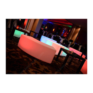 Băng Ghế Cong Phát Sáng/Băng Ghế Rắn Led Phát Sáng/Băng Ghế Chiếu Sáng - Product Image 1