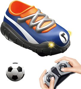 <span class=keywords><strong>Auto</strong></span> Telecomandata a Forma di Scarpa <span class=keywords><strong>da</strong></span> Calcio 2.4G, Giocattolo RC per Competizioni con Luci e Drift Rapido - Product Image 3