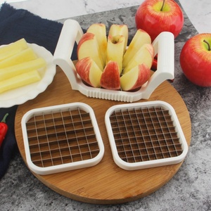 Gadget de cuisine 3-en-1 de haute qualité pour fruits, trancheuse à pommes manuelle avec poignée en PP, 8 lames, coupe-pommes, dénoyauteur de pommes - Product Image 3