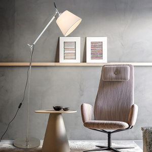 Lampe sur pied réglable de style industriel minimaliste, design original, prix de gros, lampe sur pied en métal, éclairage de salon, moderne - Product Image 3