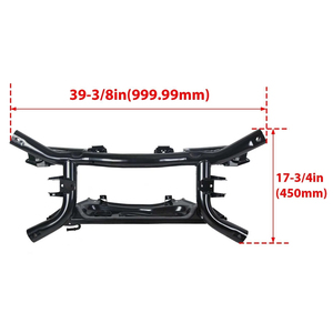 Kit de Marco auxiliar y perno de travesaño trasero para Jeep Compass Patriot <span class=keywords><strong>Caliber</strong></span> 2007-2017 - Product Image 2