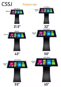 ตู้คีออสก์หน้าจอสัมผัส LCD ดิจิทัล ความละเอียด 2K 4K Full HD สำหรับการโฆษณาและข้อมูลบริการตนเอง - Product Image 5