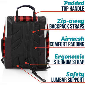 Mochila Impermeable para Esquí, Gran Capacidad, Transpirable, para Botas de Esquí, Muestra Gratis, Venta Caliente - Product Image 3