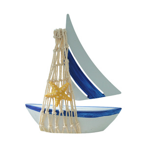 Modelo de Velero Mediterráneo, Barco de Madera Decorativo, Paquete de Varias Piezas, Decoración de Escritorio con Temática Marina, Regalo para Sala de Estar - Product Image 4