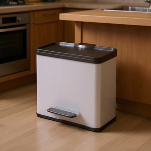 ถังขยะในครัว HAILO Pedal Waste Separator ko Duo Plus L 30L - Product Image 3