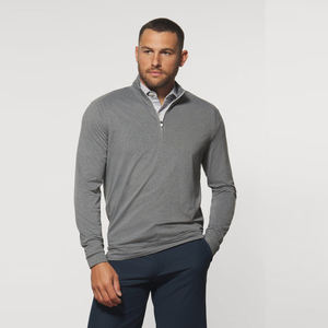 OEM all'ingrosso di alta qualità <span class=keywords><strong>leggero</strong></span> 1/4 quarto Zip rapida a manica lunga <span class=keywords><strong>maglione</strong></span> da Golf da <span class=keywords><strong>uomo</strong></span> con Logo Pullover personalizzato - Product Image 1