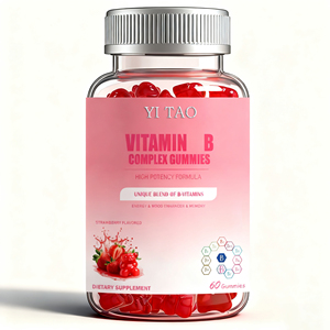 Gummies de Vitamine B Naturelle OEM/ODM pour l'Énergie, le Métabolisme et la Santé du Système Nerveux – Sans Sucre, Véganes, à Croquer - Product Image 1