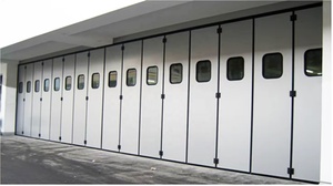 <span class=keywords><strong>Porte</strong></span> <span class=keywords><strong>sectionnelle</strong></span> de <span class=keywords><strong>hangar</strong></span> automatique de fabricants de grands avions coulissants tournants côté usine - Product Image 5