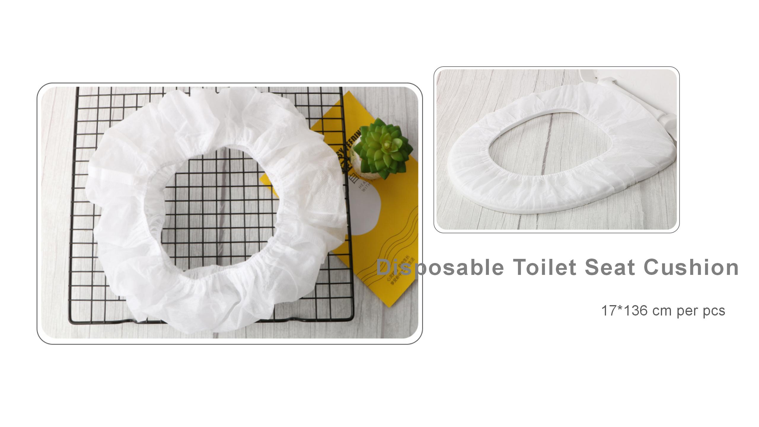 Hygienic Waterproof Disposable Non Woven Toilet Seat Cover With Elastic