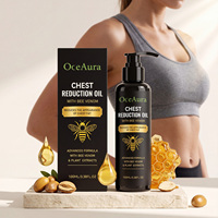 Huile de massage raffermissante pour la poitrine, réduction de la cellulite, sculptant les abdominaux et les muscles du ventre