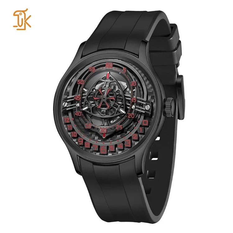 Red Carbon Fiber dial