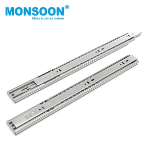 Softclose 45mm Telescopic undermount Tủ trượt đẩy mở ngăn kéo trượt cho nhà bếp và ngoài trời tủ - Product Image 6