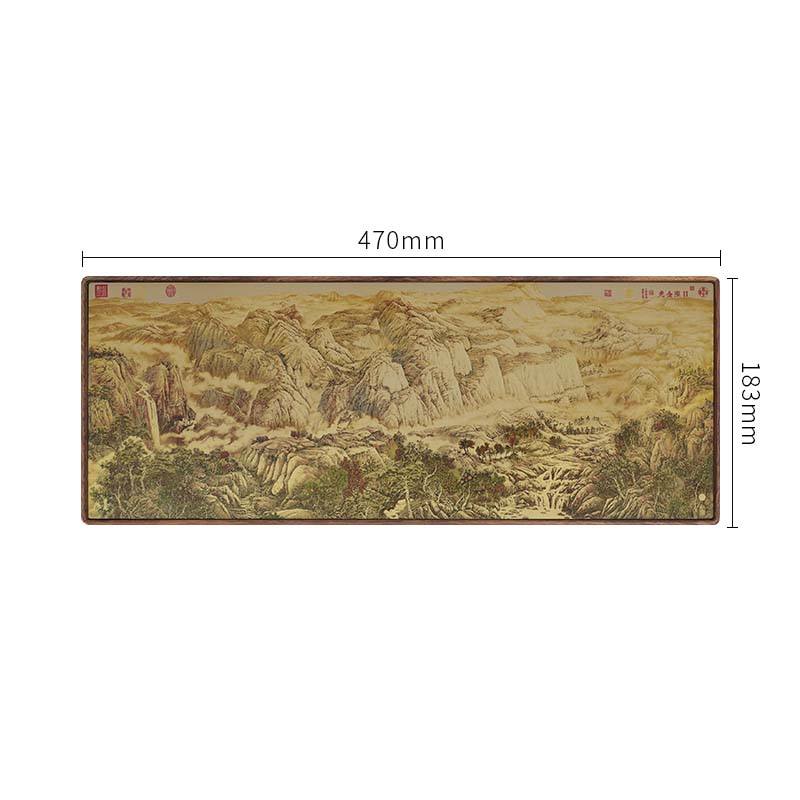 Sunrise over the Golden Mountain - Gold