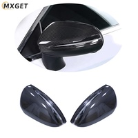 Couverture de rétroviseur en fibre de carbone véritable W205 W213 W238 W222 W253 GLC W257 GLC AMG GT50 GT63 pour coque de rétroviseur mercedes-benz