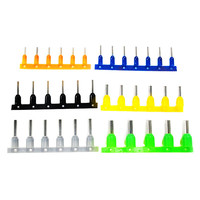 Terminal de Cable Preaislado EVN4012, Terminal de Cable Eléctrico de Cobre, Conector de Tubo, Terminal de Cable Doble Continuo en Rollo