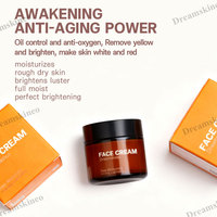 Retinol krim memperbaiki wajah, krim melembabkan menenangkan mencerahkan kolagen Niacinamide Hyaluronic OEM ODM Label pribadi