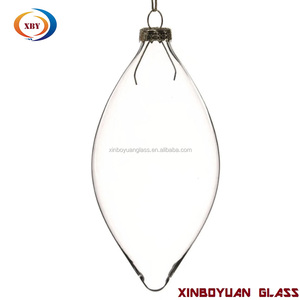 Brillante al por mayor <span class=keywords><strong>de</strong></span> regalos <span class=keywords><strong>de</strong></span> <span class=keywords><strong>navidad</strong></span> oval <span class=keywords><strong>de</strong></span> <span class=keywords><strong>Navidad</strong></span> bola <span class=keywords><strong>de</strong></span> cristal transparente - Product Image 1