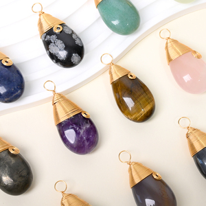 สร้อยคอคริสตัลพลอยธรรมชาติสำหรับผู้หญิง ดีไซน์ใหม่ พร้อมจี้คริสตัลนำโชค เหมาะสำหรับเป็นของขวัญ - Product Image 3
