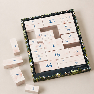 <span class=keywords><strong>Calendrier</strong></span> de l'avent cosmétique personnalisé avec logo imprimé, <span class=keywords><strong>calendrier</strong></span> de l'avent maquillage, boîte de 24 emballages pour compte à rebours de Noël, emballage cadeau - Product Image 3