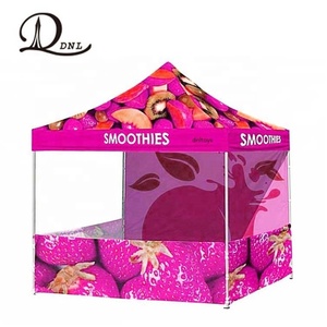Dnl Custom 10x10ft Beurs Tent Pop-Up Feesttent Opvouwbare Aluminium Luifel Buiten Evenement Prieel - Product Image 1