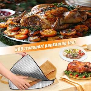 Thịt còn lại túi thực phẩm ấm hơn túi nhà trong nhà ngoài trời thịt nướng chăn công cụ chống nhăn và bền không có rò rỉ BBQ chăn - Product Image 6