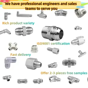 1JT4 120 stunden Salz-Sprühntest 45 Grad Äußerliche jic zu Äußerlicher bspt-Hydraulikarmaturen-Adapter bestehen