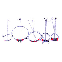 18-68 cm plates-formes de pêche en acier inoxydable Trace Leader ligne de corde pivotante accessoires de pêche fil Leader plates-formes de pêche