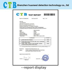 Conseil américain des matériaux pour produits de consommation Marionnette en peluche approuvée Laboratoire de <span class=keywords><strong>certification</strong></span> CPC Tests de produits pour enfants - Product Image 3