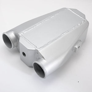 <span class=keywords><strong>Intercooler</strong></span> eau-air EPMAN 900BHP, cœur en aluminium à plaques, 9,5"x11"x3,5", entrée 2,5" pour turbo universel EPSL5043 - Product Image 4