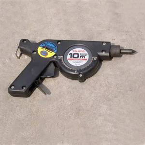 Tajima Engineer Rocket 10 M Tape Measure With Automatic Return And Hook End For Precise Measurement - Product Image 1