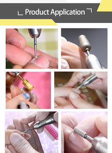 Bộ dụng cụ làm móng Yaqin Nga 6 đầu mài kim cương, dụng cụ làm sạch da thừa, bộ dụng cụ đánh bóng móng tay - Product Image 5