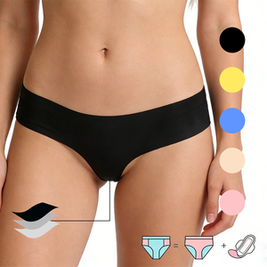 Mutandine Mestruali <span class=keywords><strong>Invisibili</strong></span> da Donna all'Ingrosso, Senza Cuciture, Taglio Laser, Vita Bassa, Senza Tracce - Product Image 2