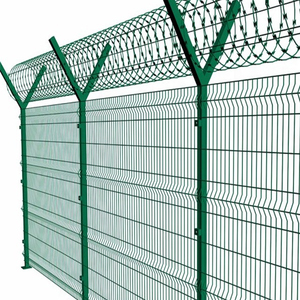 Cercado de Alambre de Hierro Galvanizado <span class=keywords><strong>para</strong></span> Granja, Fácil Instalación, Seguridad Perimetral, <span class=keywords><strong>Malla</strong></span> de Alambre Curvada en 3D <span class=keywords><strong>para</strong></span> Jardín - Product Image 2