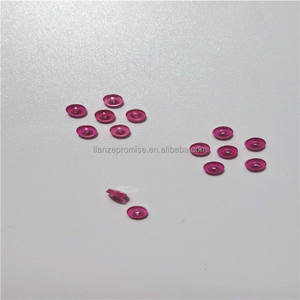 Fabrika üretim çapı 9.5mm optik kalite safir cam yakut cam plaka - Product Image 3