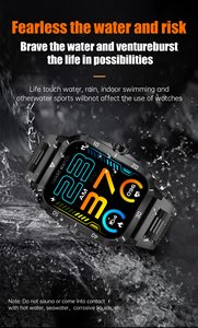 Kt71 Không Thấm Nước 3ATM Smartwatch Thể Thao Tập Thể Dục Tracker Vòng Đeo Tay Thông Minh Huyết Áp Nhịp Tim Người Đàn Ông Phụ Nữ Thông Minh Đồng Hồ - Product Image 6