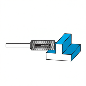 Coupe-rotatif Fervi Md Long, outil de découpe diamanté pour travaux métalliques de précision - Product Image 1