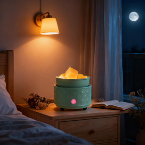 Diffuseur de cire électrique en céramique moderne, brûleur de cire parfumée pour la maison, <span class=keywords><strong>appareil</strong></span> de fusion de cire à brancher pour la chambre à coucher - Product Image 4