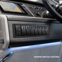 DAMAVO chargeur rapide étanche 12V-24V interrupteurs à bascule panneau USB 4-7 gangs pour camion grue machines de Construction utilisation de bateau