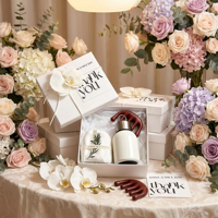 Lot de 3 cadeaux de mariage en acier inoxydable 316, personnalisables avec logo sérigraphié, pour Noël, le Nouvel An chinois, la rentrée scolaire et les événements d'entreprise