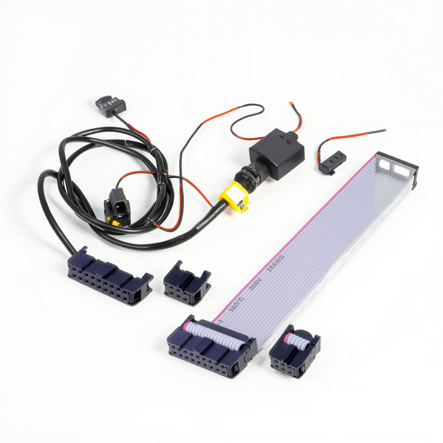 AWM 2651 Standard Flex 2.54mm Pitch IDC Flat Ribbon Cable PVC Insulated for Motorcycle Wiring Harness Copper Electronic
