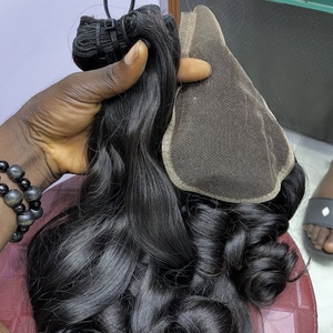 Prezzo di fabbrica di alta qualità capelli grezzi grossista zero trattamento chimico può durare 2-3 anni <span class=keywords><strong>se</strong></span> prendere la buona cura - Product Image 6