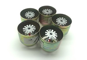Tête de sprinkler incendie dissimulée, type suspendu, 1/2 pouce, en laiton, installation facile pour les incendies de classe A et B - Product Image 3