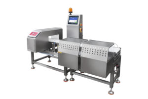 CCP ve HACCP denetim-uyumlu <span class=keywords><strong>Metal</strong></span> dedektörü weigher weigher ile 0.1g doğruluk OEM ve ODM desteklenen dokunmatik ekran - Product Image 2