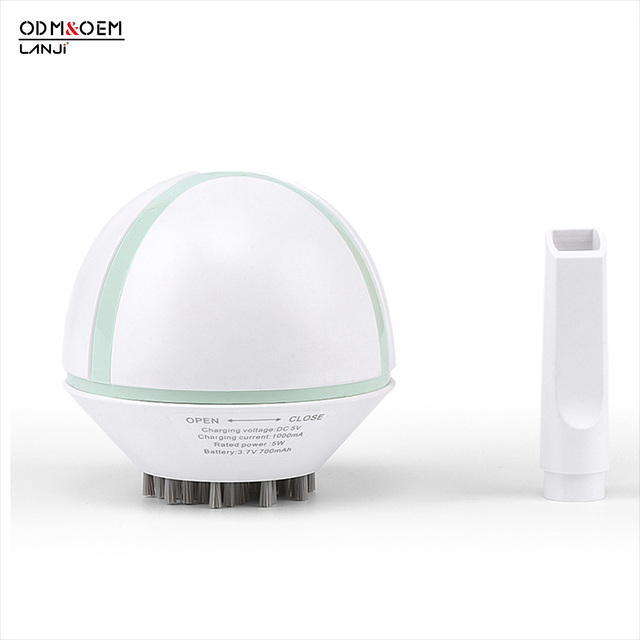 LANJI USB Mini Desktop Vacuum Cleaner Small Office Computer Keyboard Dust Cleaner EU Plug Electric Dry Function Promotional Gift