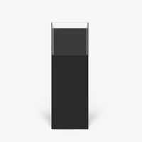 Vente en gros 20 gallons 45cm verre bureau petit Aquarium d'eau salée avec armoire
