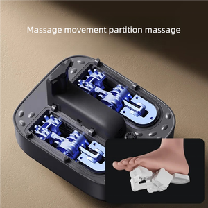 Masajeador Eléctrico Portátil para Pies <span class=keywords><strong>con</strong></span> Pantalla LCD, 5 Modos Inteligentes y Baño de Masaje <span class=keywords><strong>con</strong></span> Bolsas de Aire, Cubeta para Spa de Pies - Product Image 5