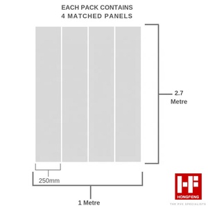 Azulejos de <span class=keywords><strong>techo</strong></span> de PVC mate de hormigón para Loft, impermeables, de 250mm, <span class=keywords><strong>techo</strong></span> falso para pared húmeda, baño, ducha, revestimiento de Panel de pared - Product Image 5