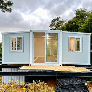 Hôtel préfabriqué isolé en acier préfabriqué villa conteneur <span class=keywords><strong>maison</strong></span> panneau sandwich service d'<span class=keywords><strong>achat</strong></span> de meubles <span class=keywords><strong>maison</strong></span> fabriquée à partir de conteneurs - Product Image 2